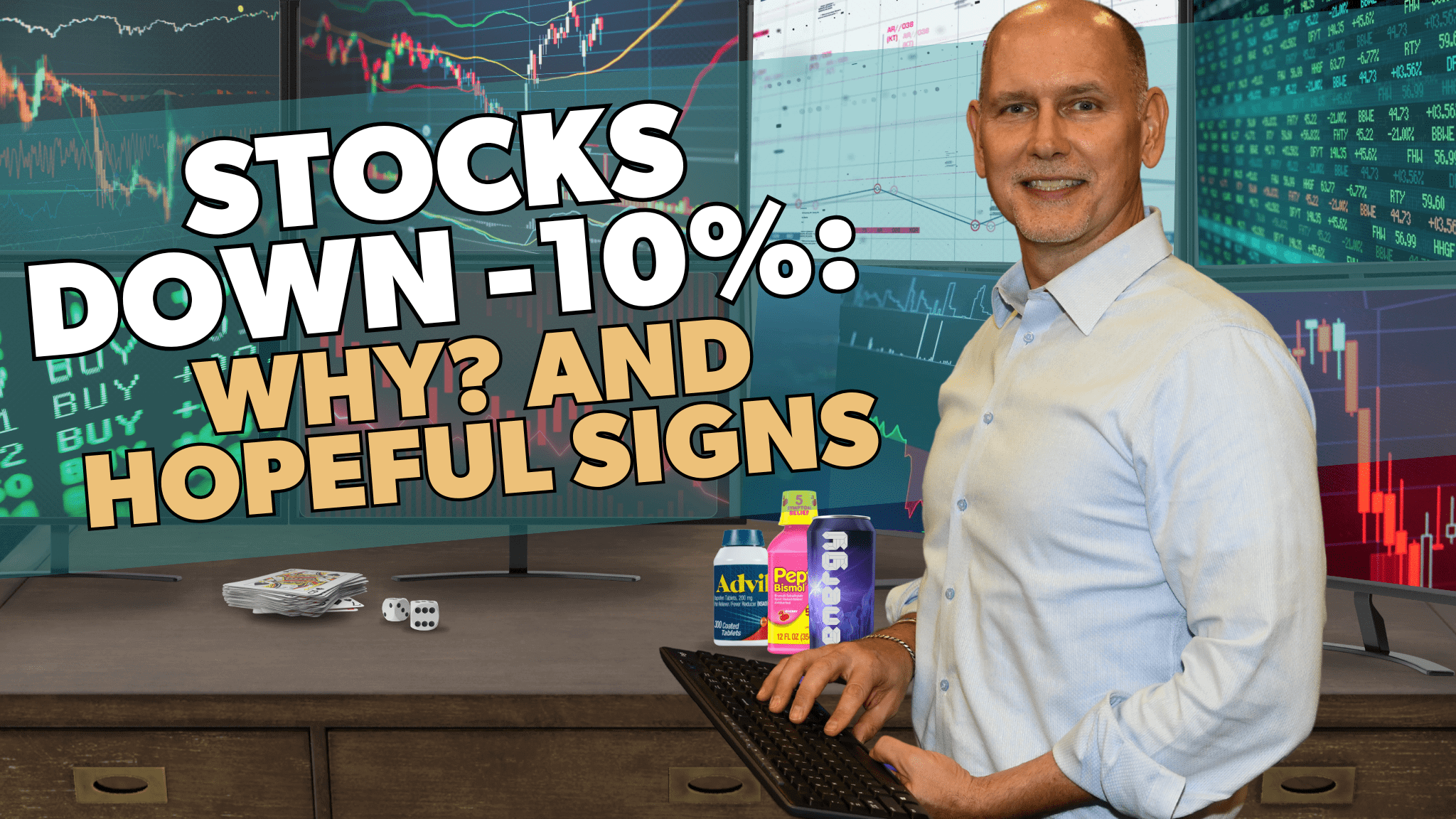Stocks down -10%: Why, and hopeful signs
