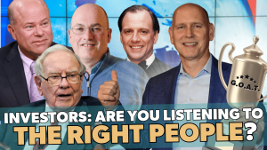 Investors: Are you listening to the right people?